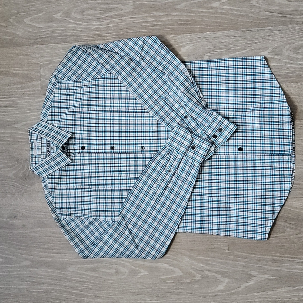 🪶 Express fitted dress shirt